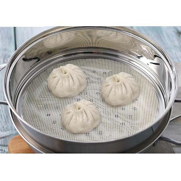 이딜리 찜판 실리콘 찜시트 만두판 찜깔판 깔개 30cm