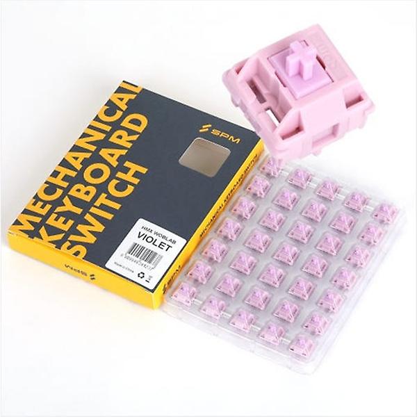  SPM HMX WOBLAB Violet 리니어 기계식 키보드 5핀 스위치 (35Pcs)