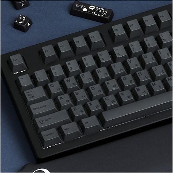  SPM Soulcat 고함량 PBT 염료승화 한글 영어 키캡 107키 커스텀키보드 교체용 (BOG)
