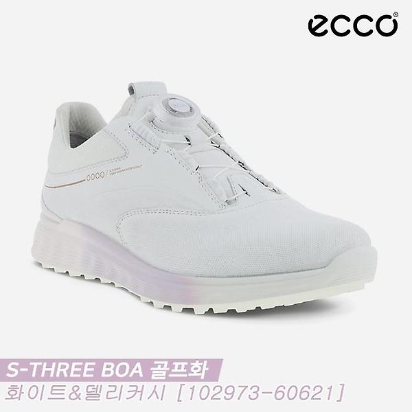  에코 2023 S-쓰리 보아 골프화[화이트 델리커시][102973-60621][여성용]