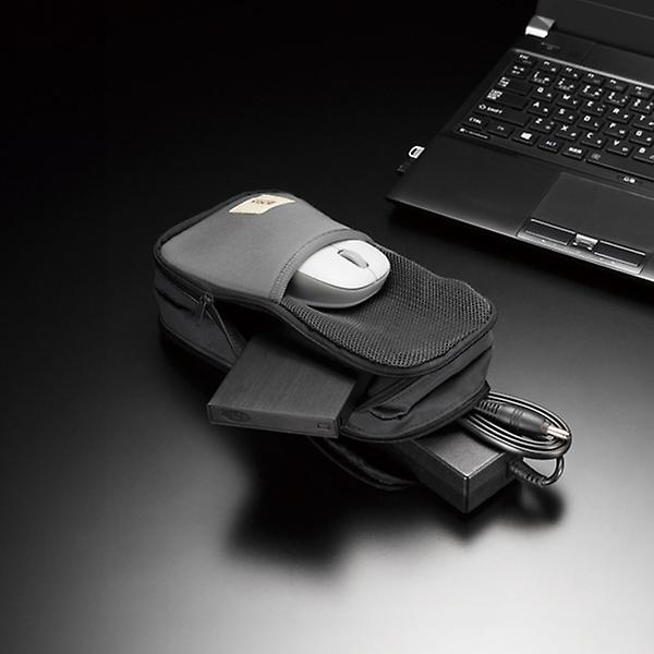  엘레컴 다용도 가제트 파우치 블랙 BMA-GP10BK