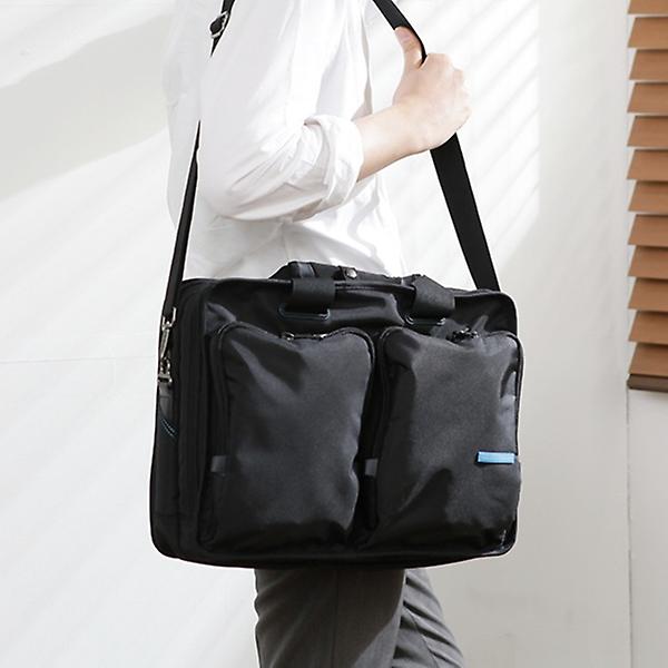  엘레컴 BIZGEAR 비즈니스 서류가방 더플백 블랙 BM-BG02BK