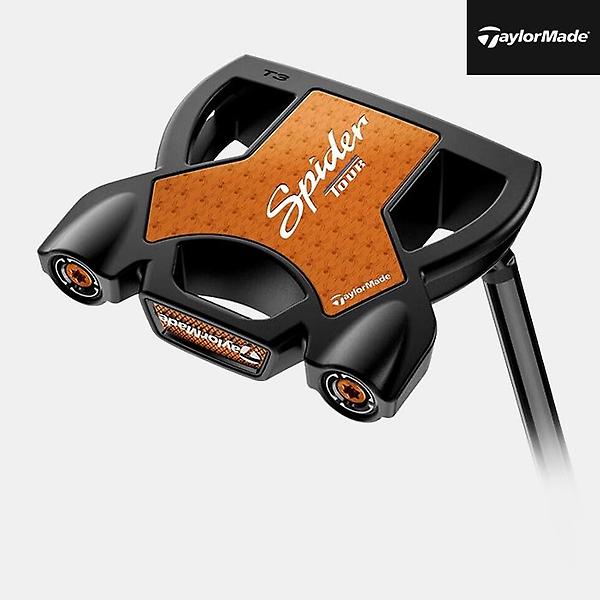  2025 테일러메이드 스파이더 투어 블랙 퍼터[남여공용][숏 슬랜트][SUPER STROKE PISTOL GT 1.0]