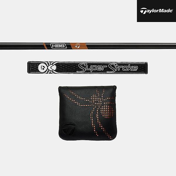  2025 테일러메이드 스파이더 투어 블랙 퍼터[남여공용][숏 슬랜트][SUPER STROKE PISTOL GT 1.0]