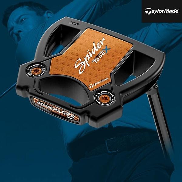  [로리맥길로이퍼터]2025 테일러메이드 스파이더 투어 X 블랙 퍼터[남여공용][숏 슬랜트]