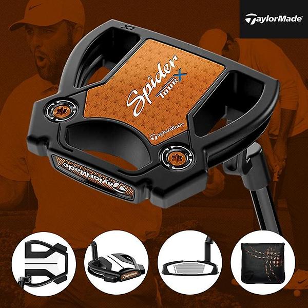  [스코티 셰플러&넬리코다 퍼터]2025 테일러메이드 스파이더 투어 X 블랙 퍼터[남여공용][L넥]