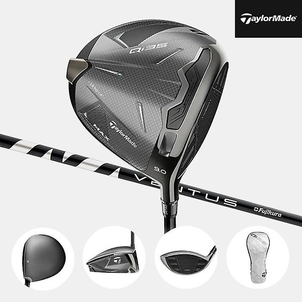  [주문제작]2025 테일러메이드 Qi35 MAX 드라이버[남성용][VENTUS BLACK]