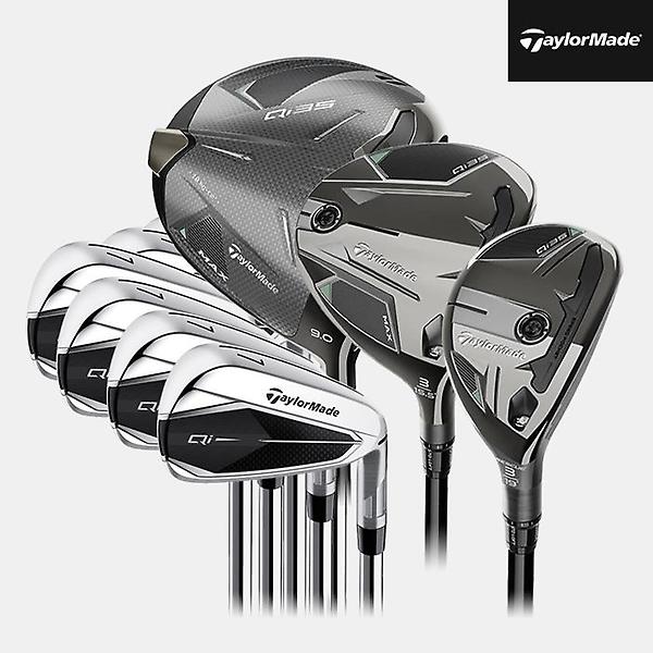  2025 테일러메이드 Qi35 MAX 스틸 풀세트[남성용][11pc/8i/5번~SW]