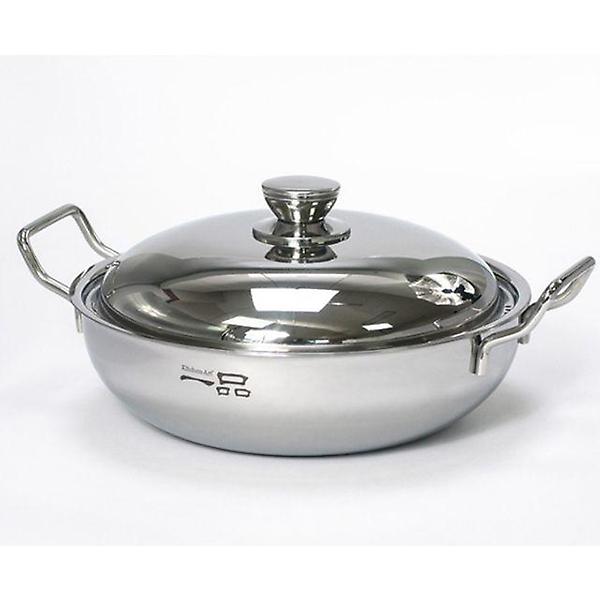  키친아트 전골 냄비 인덕션 스텐 양수 냄비 3중 24cm