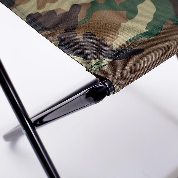  밀리터리 접이식 등받이 레저의자 캠핑 휴대용의자