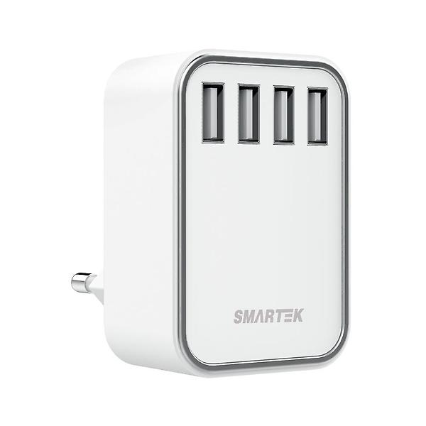  스마텍 22.5W USB 4포트 멀티 고속충전기 STC-4000