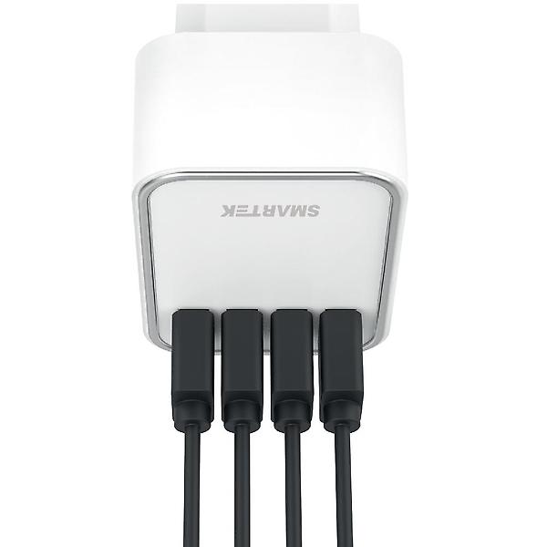  스마텍 22.5W USB 4포트 멀티 고속충전기 STC-4000