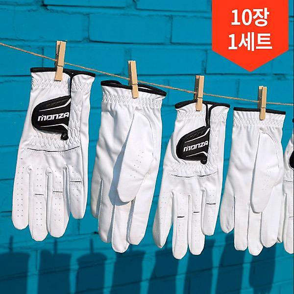  10장1세트 몬자 프리미엄 빨아쓰는 합피 남성 여성 골프장갑