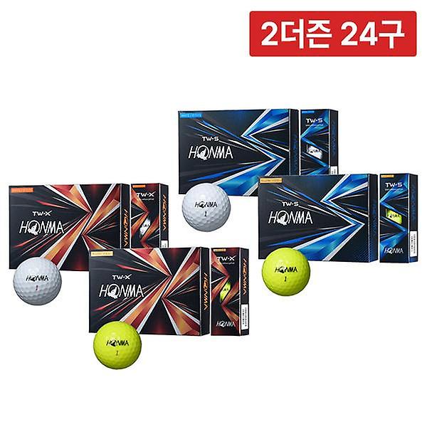  [2더즌 / 24구] 혼마 TW 스핀맥스 3피스 우레탄 골프공