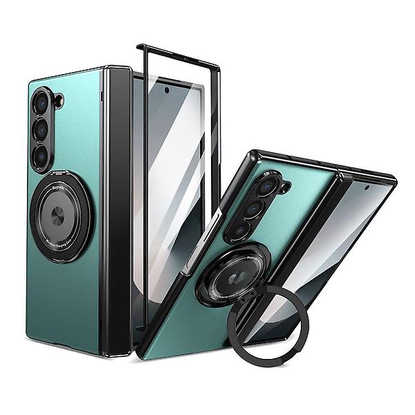  갤럭시 Z폴드6 링 거치 전면 강화유리 범퍼 케이스