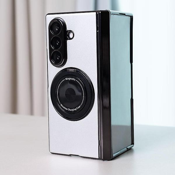  갤럭시 Z폴드5 링 거치 전면 강화유리 범퍼 케이스