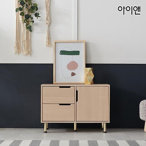  아이앤 멜리나 2단 800 다용도 수납장 DG