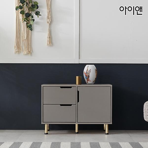  아이앤 멜리나 2단 800 다용도 수납장 DG