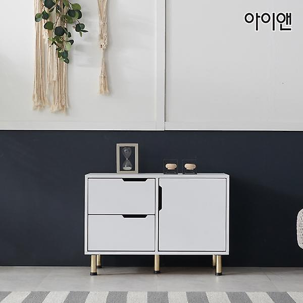  아이앤 멜리나 2단 800 다용도 수납장 DG