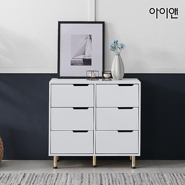  아이앤 멜리나 3단 800 서랍장 DG