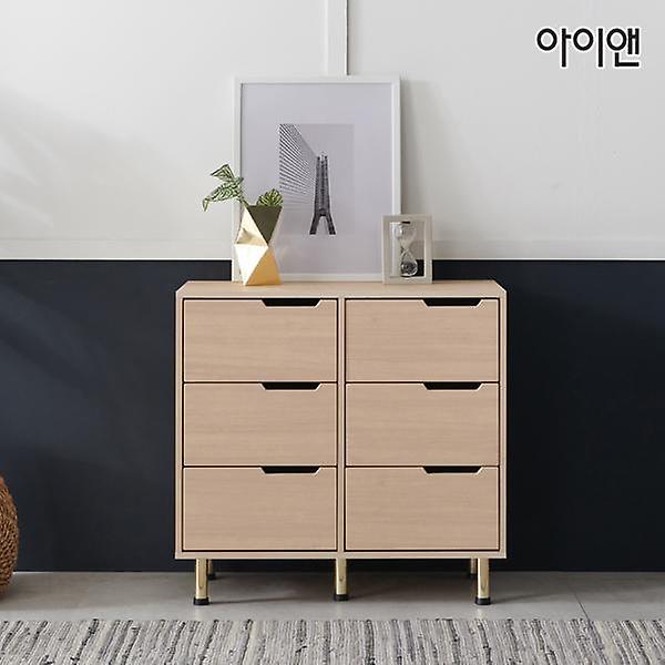  아이앤 멜리나 3단 800 서랍장 DG