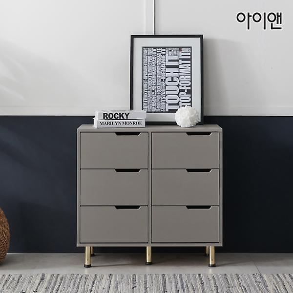  아이앤 멜리나 3단 800 서랍장 DG