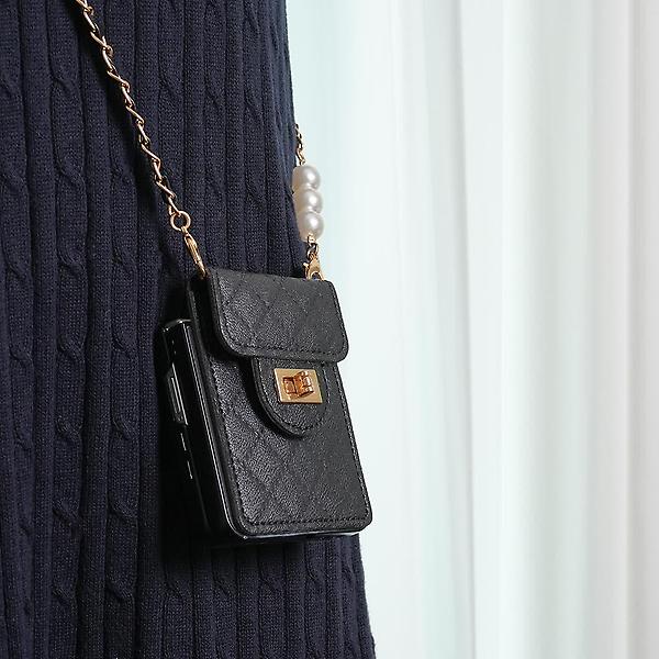  갤럭시 Z플립7 미니 카드지갑 수납 목걸이 케이스