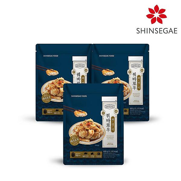  [신세계푸드] 호텔컬렉션 북경식 꿔바로우 600g x 3팩