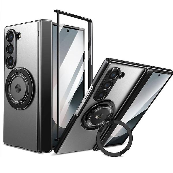  갤럭시 Z폴드3 링 거치 전면 강화유리 범퍼 케이스