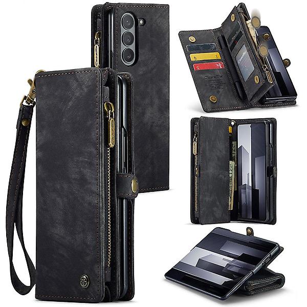  갤럭시 Z폴드7 하이엔드 가죽 포켓 레더 지갑 케이스