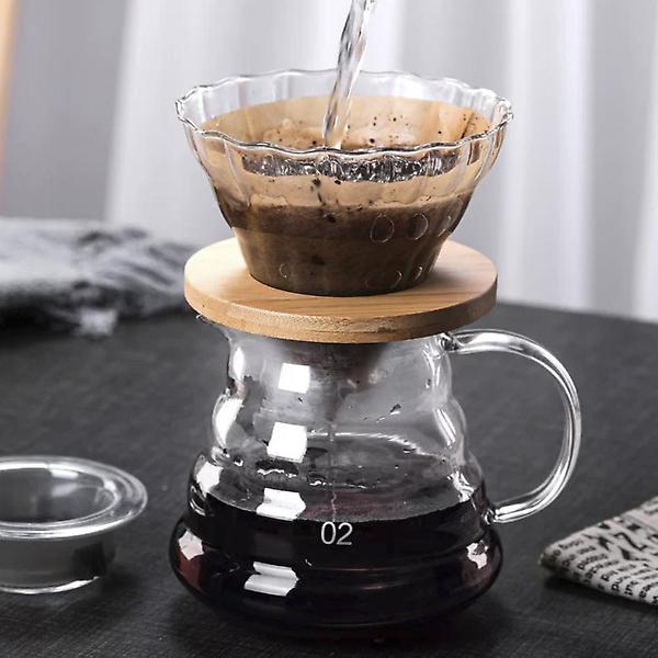  고원 티로직 핸드드립 커피서버 600ml 내열유리 주전자 포트