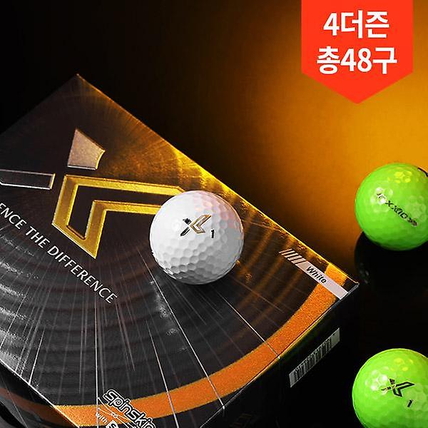  4더즌 총48구/던롭 젝시오 엑스 3피스 골프공