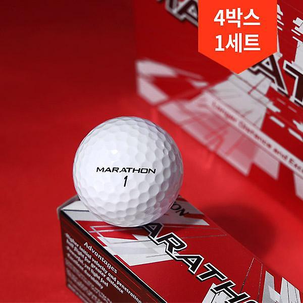  4박스 총60구/ 던롭 스릭슨 NEW 마라톤 골프공