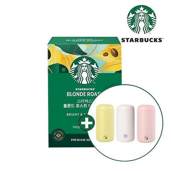  [스타벅스] 블론드 로스트 아메리카노 원두커피믹스 (10T X 2박스)  + 파스텔 텀블러 색상 랜덤 발송