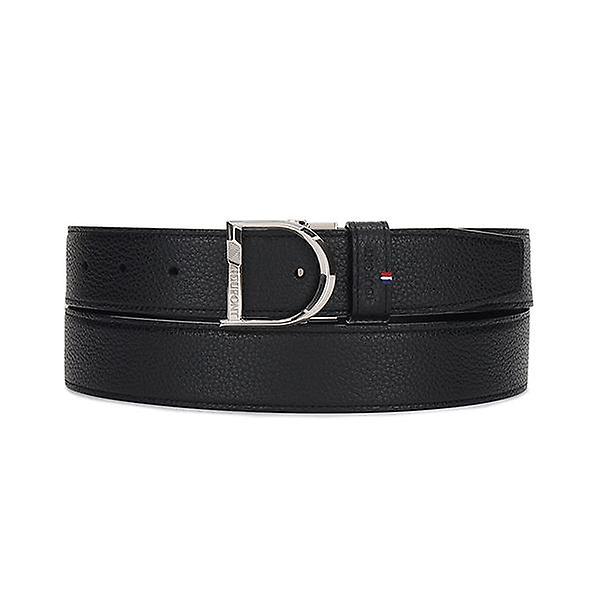  [ST듀퐁] 25 뉴 벨트 D로고 버클 팔라듐 35mm 리버서블 벨트 블랙 CJ9351000Z