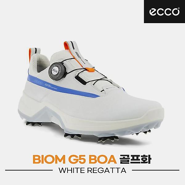  제이디플러스정품 에코 바이옴 G5 보아 골프화[화이트&레가타][152304-60356][남성용]