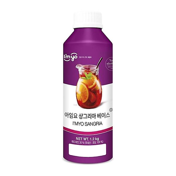  아임요 샹그리아 베이스 1.2kg 카페시럽 에이드 스무디 재료