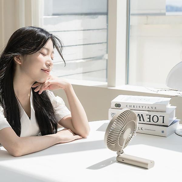  카프 빅팬 탁상용 스탠딩 폴더블 손풍기 무선 휴대용 선풍기 KF-BigFan01 KK
