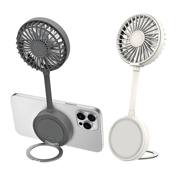  카프 마그네틱 경량 소형 핸즈프리 무선 휴대용 맥세이프 선풍기 KF-HF600M