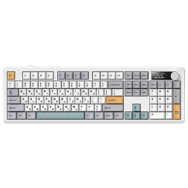  프리플로우 archon AK74 104키 유무선 블루투스 기계식 키보드 메카닉 (경해축)