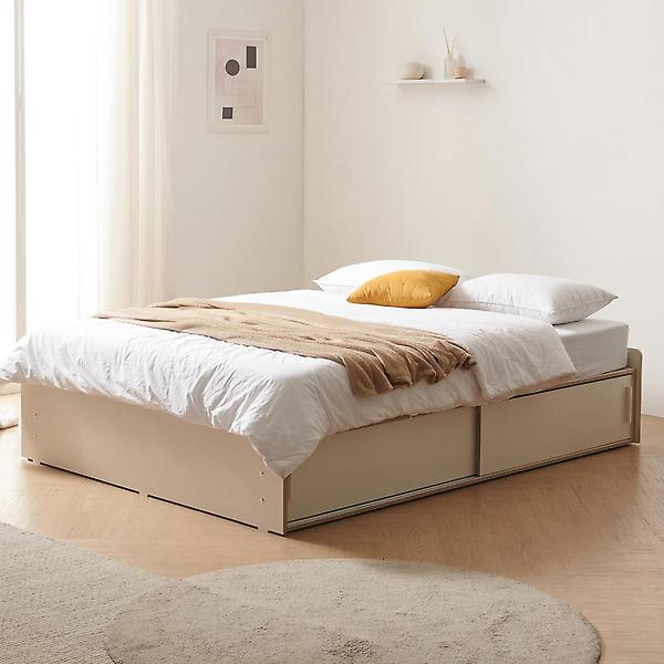  아이앤 프레아 무헤드 슬라이딩 수납 침대프레임 SS