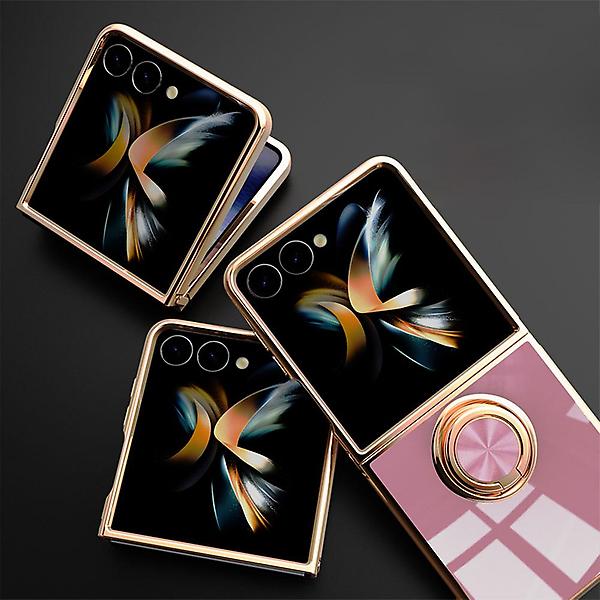  갤럭시 Z플립7 지플립7 골드라인 마그네틱 링 케이스