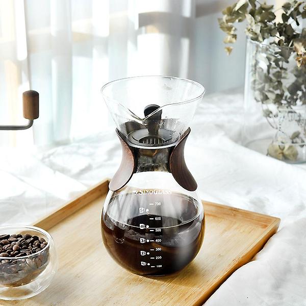  시노글라스 올인원 스텐 커피 드리퍼 서버 핸드드립세트 400ml SW01
