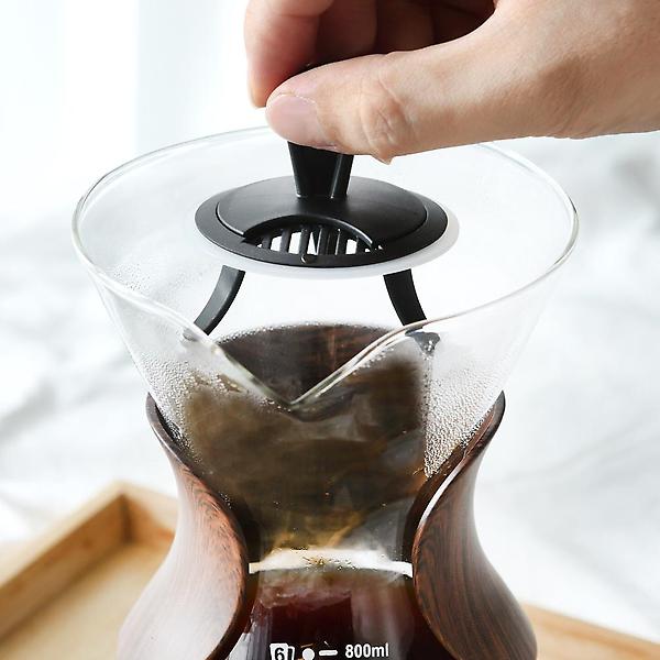  시노글라스 올인원 스텐 커피 드리퍼 서버 핸드드립세트 400ml SW01