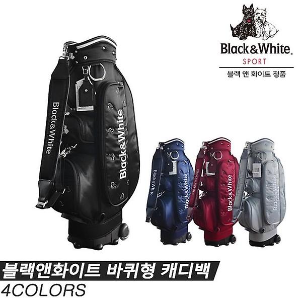  [블랙앤화이트 정품] 블랙앤화이트 2020 BWZGK0C1 바퀴형 캐디백 [4COLORS][여성용]