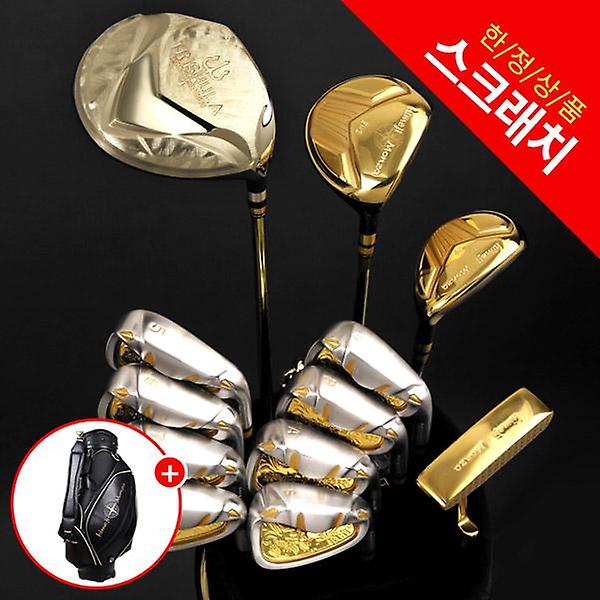  전시상품 히메지몬자 트리슐라 카본 12PCS 중고골프채 풀세트 캐디백만