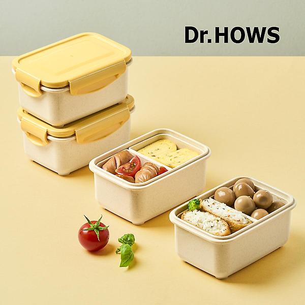  닥터하우스 오래 신선 항균 밀폐용기 나눔 530ml 4개