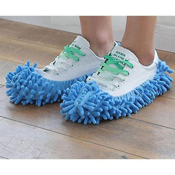  융 극세사 청소 걸레 청소덧신 바닥청소용 슬리퍼