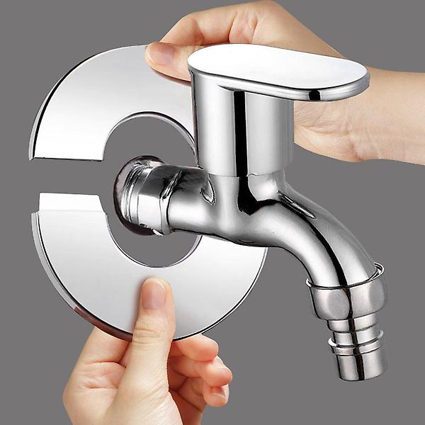  철물팩토리 수도꼭지 커버 접착식 편심왕