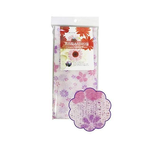  코스모스 샤워타올 1p 목욕 거품 등밀이 타올